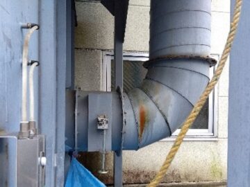 溜水式スクラバー更新