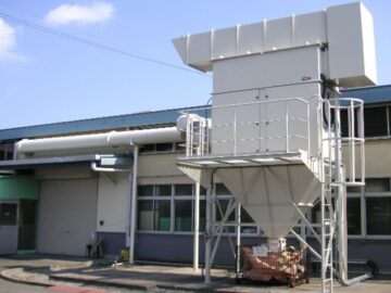 バグフィルタ集塵機の更新